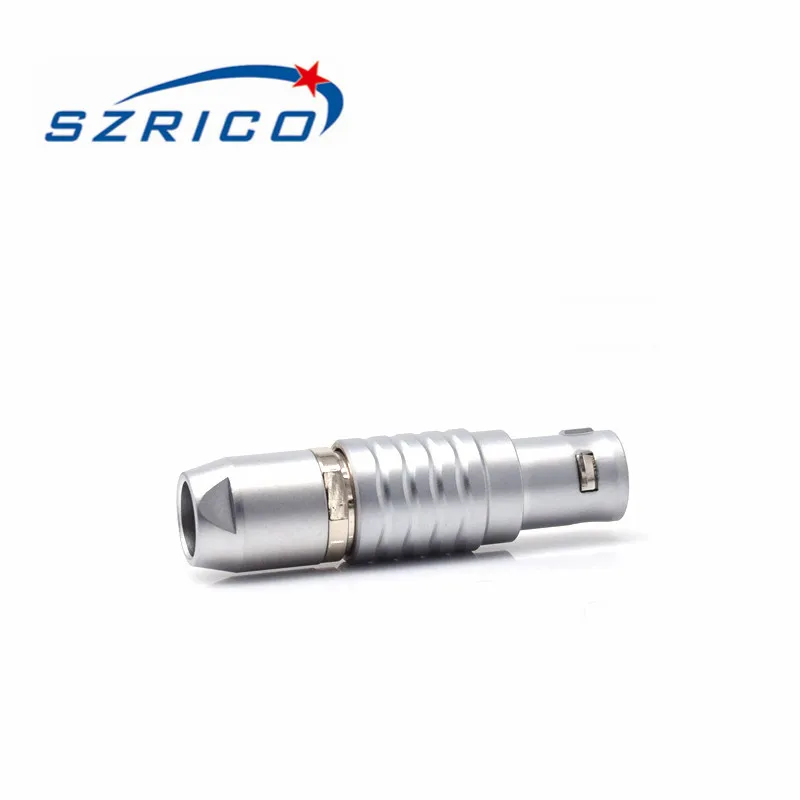 Hot Sale 1B FGG 304 CLA M12 Back Nut Metal Copper Circular Straight Plug Push Pull Connector | Обустройство дома
