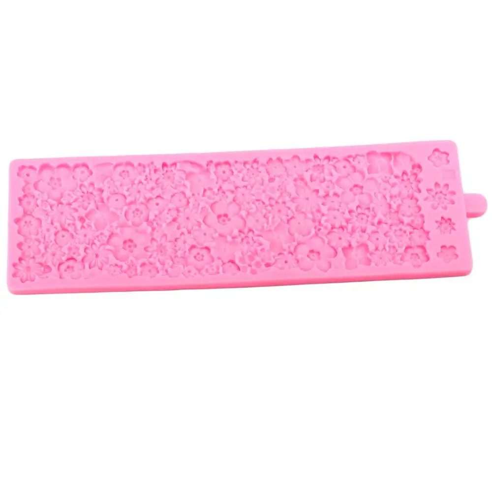 

Sugarcraft Flower Silicone Mold Lace Cake Border Fondant Molds Wedding Cake Decorating Tools Candy Clay Chocolate Gumpaste Mould