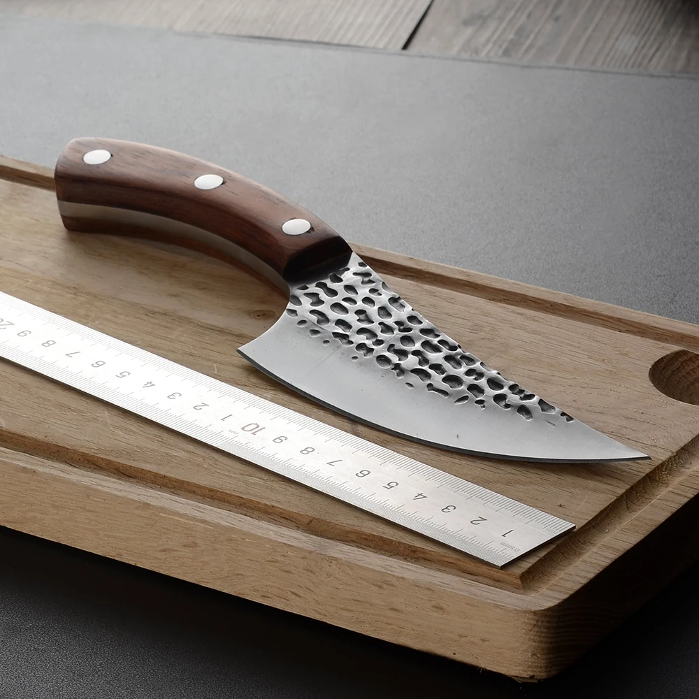 XYj 5.5 inch Chef Knives Kitchen knife High Carbon Stainless Steel Knife Meat Bones Cleaver Slicing Cooking | Дом и сад