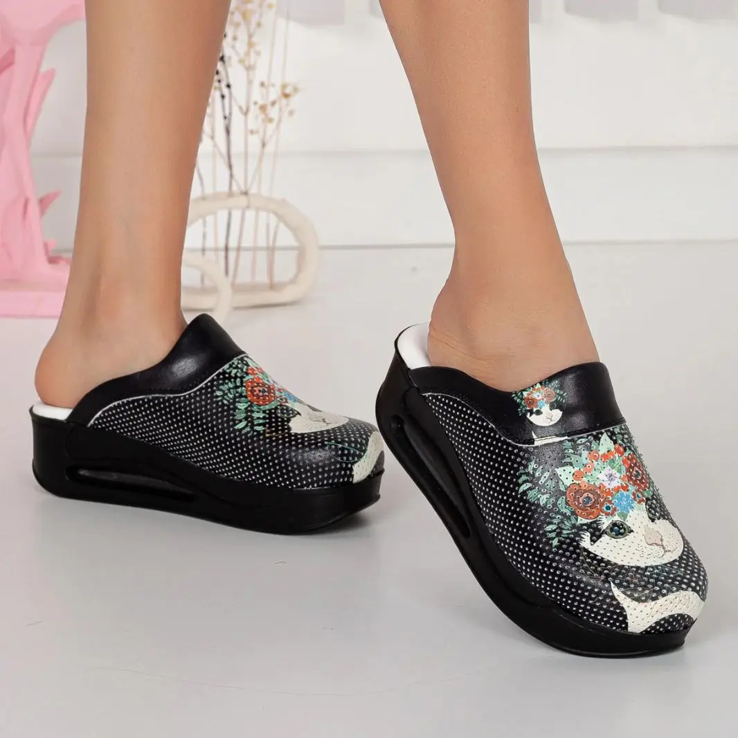 

Shoes For Women 2022 Platform Slippers Ladies Designer Heel Sandals Spring Summer Luxury Hot Soft Eva Fashion Flip Flops Mules