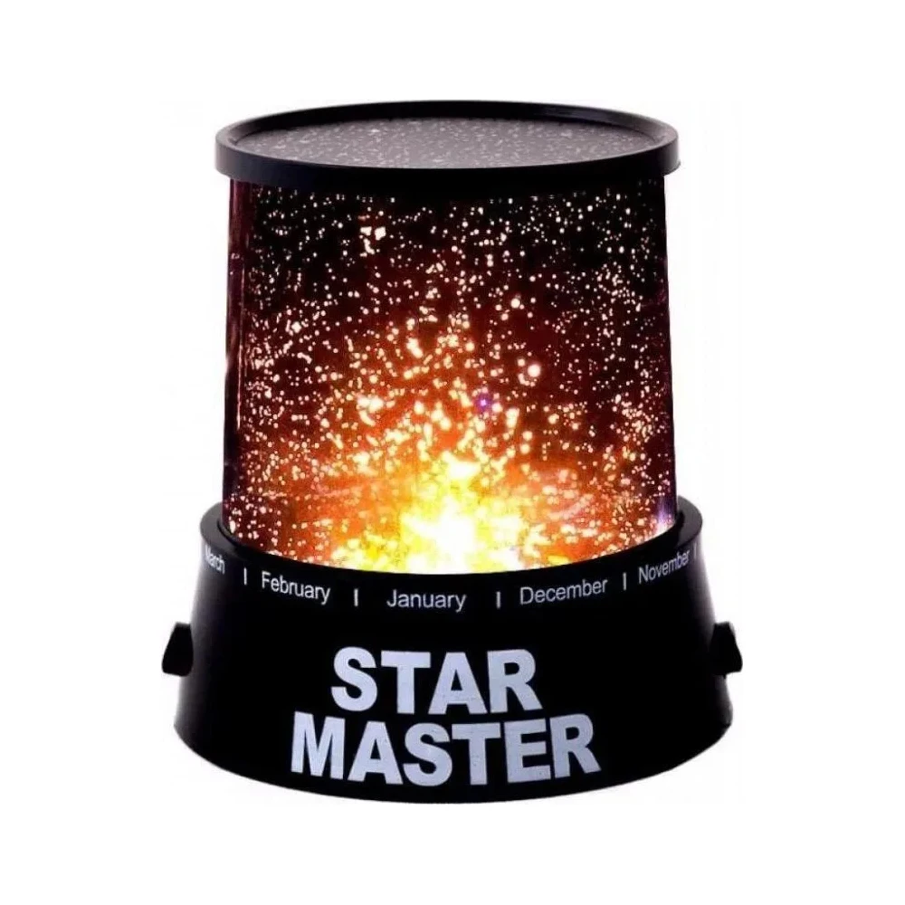 Ночник проектор звездного неба детский в гостиную детскую на батарейках