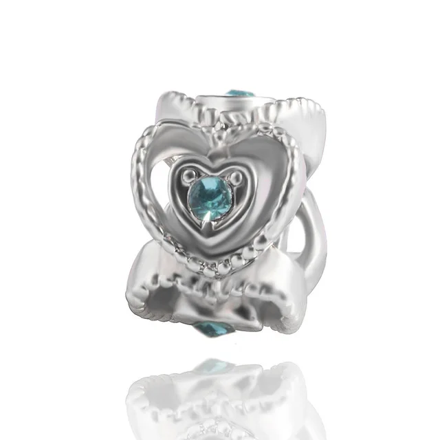 Очаровательные Модные аксессуары ювелирные украшения DIY отверстие такие Любовь