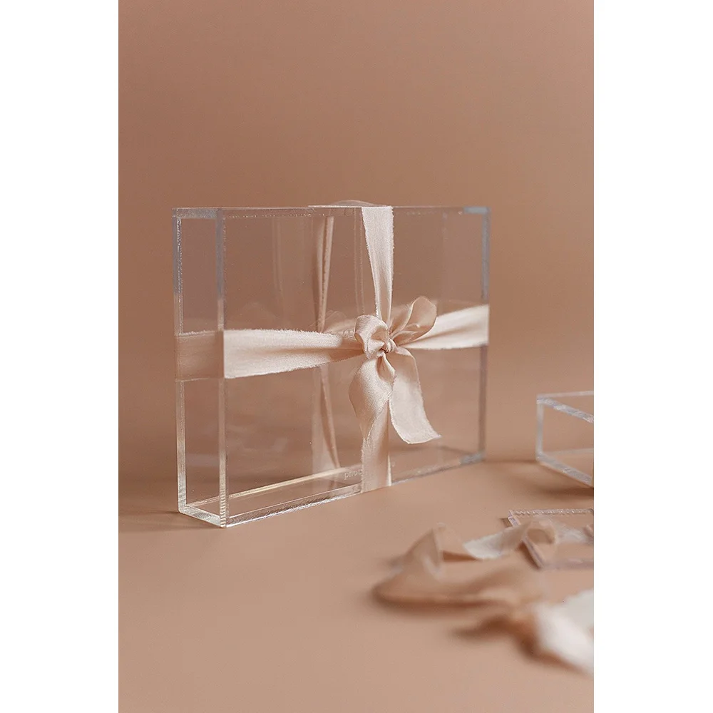 Оригинальная прозрачная акриловая сумка Рамка для фотографий регулируемая