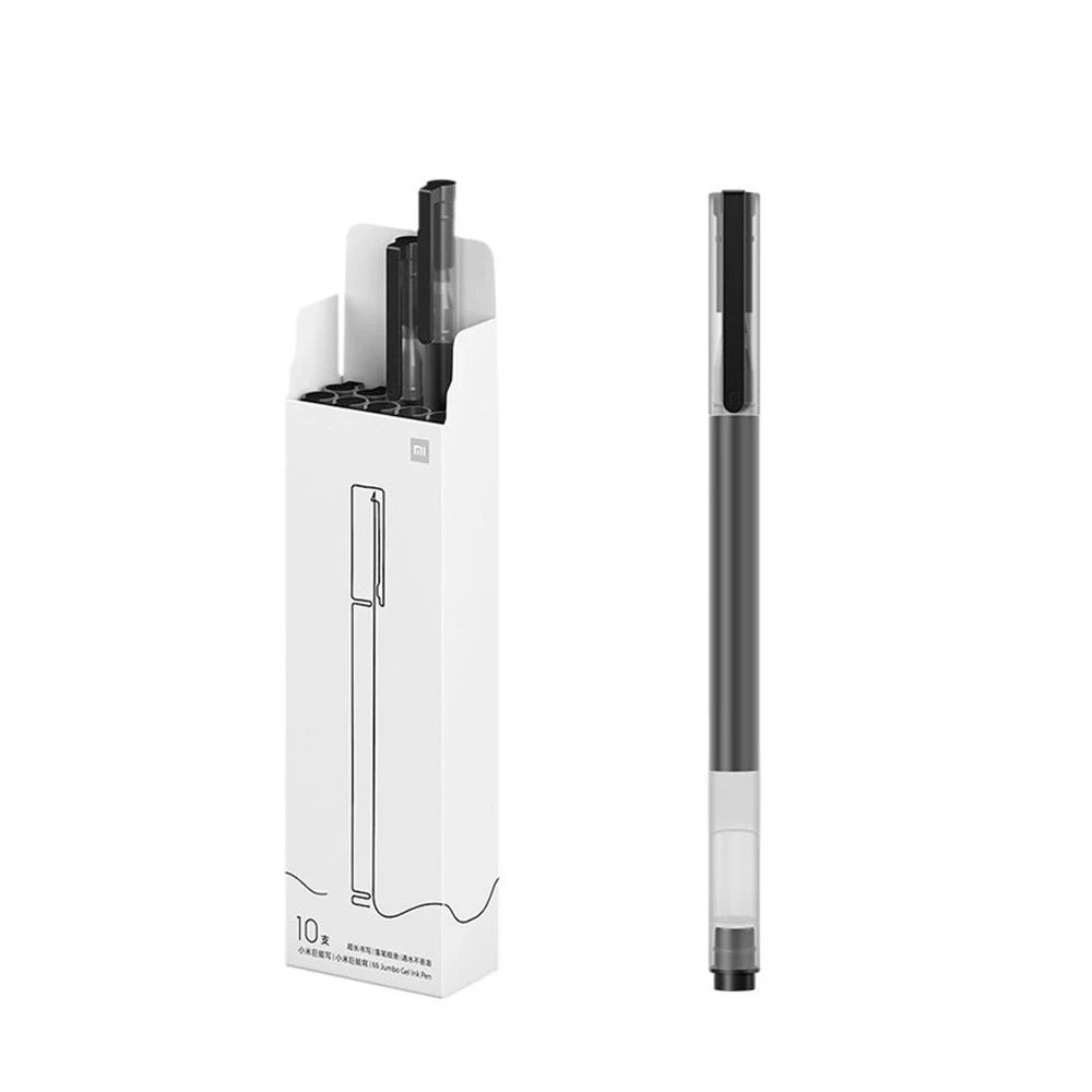 Набор гелевых ручек XIAOMI Mi High-capacity Gel Pen 10 шт подходит для ЕГЭ