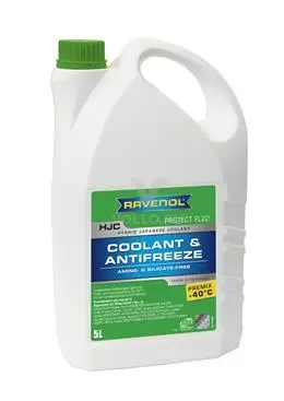 Антифриз готовый к прим. зеленый RAVENOL HJC Hybrid Japanese Coolant Premix 40°C