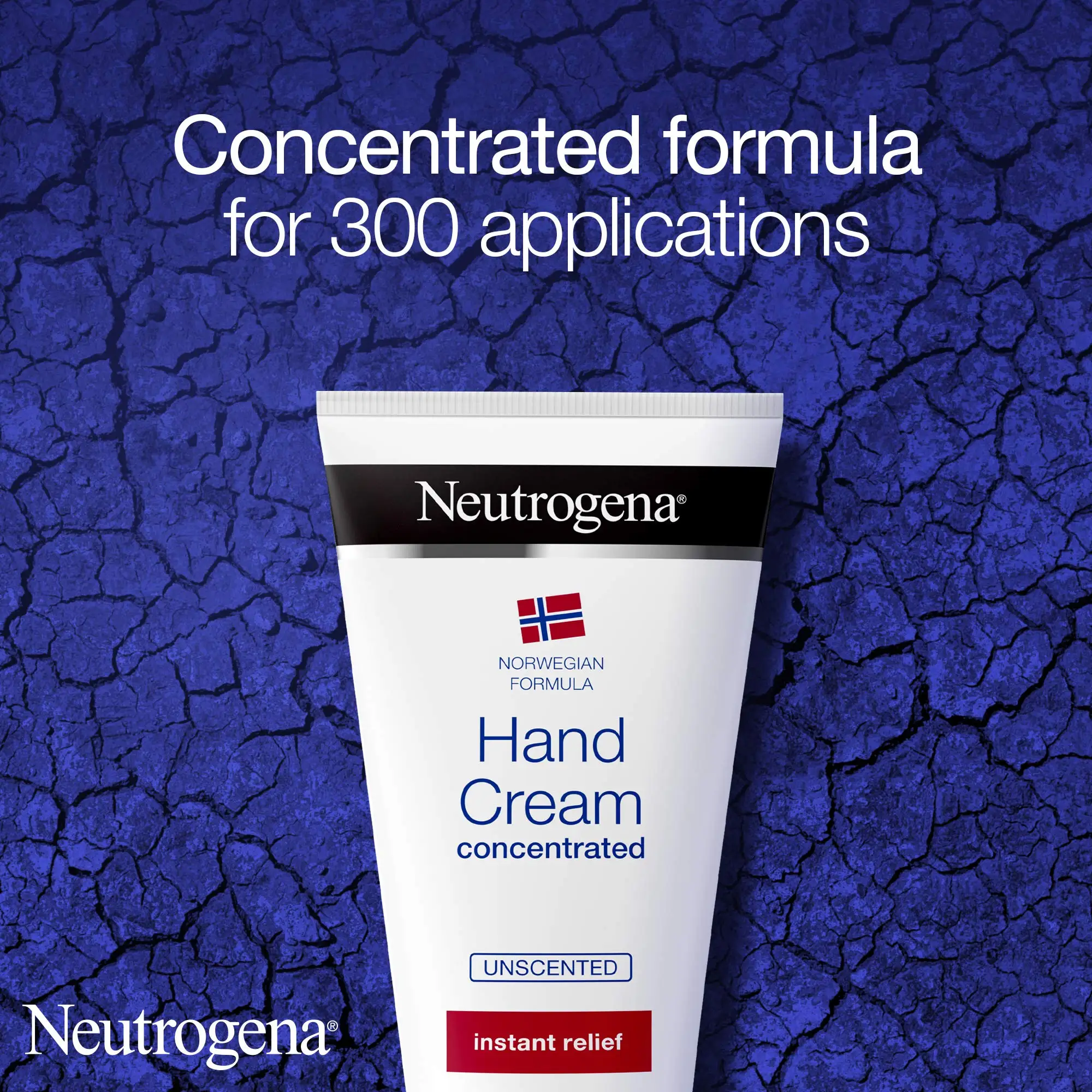 

Neutrogena Norwegian Formula Dry Hand Cream Concentrated Unscented For 75 Ml Immediate And Lasting Relief