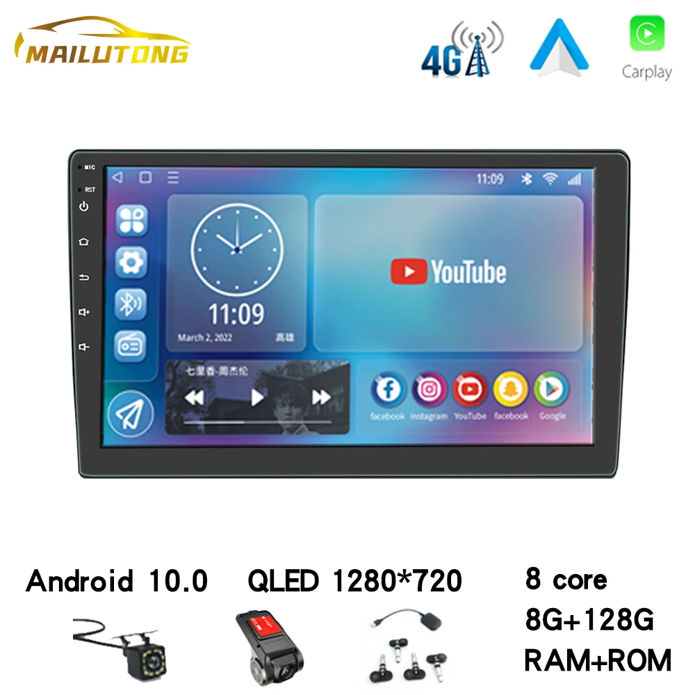 

Bluetooth Screen for Car Stereo 1 Din Android Auto Intelligent Car Systems Automotive CD Player Central Multimedia Android Radio