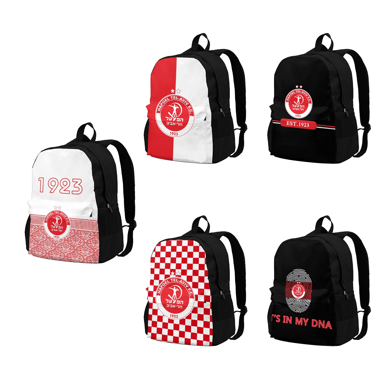 

Israel Hapoel Tel Aviv Fc Travel Laptop Backpack Bookbag Casual Daypack Bookbag College School Computer Bag