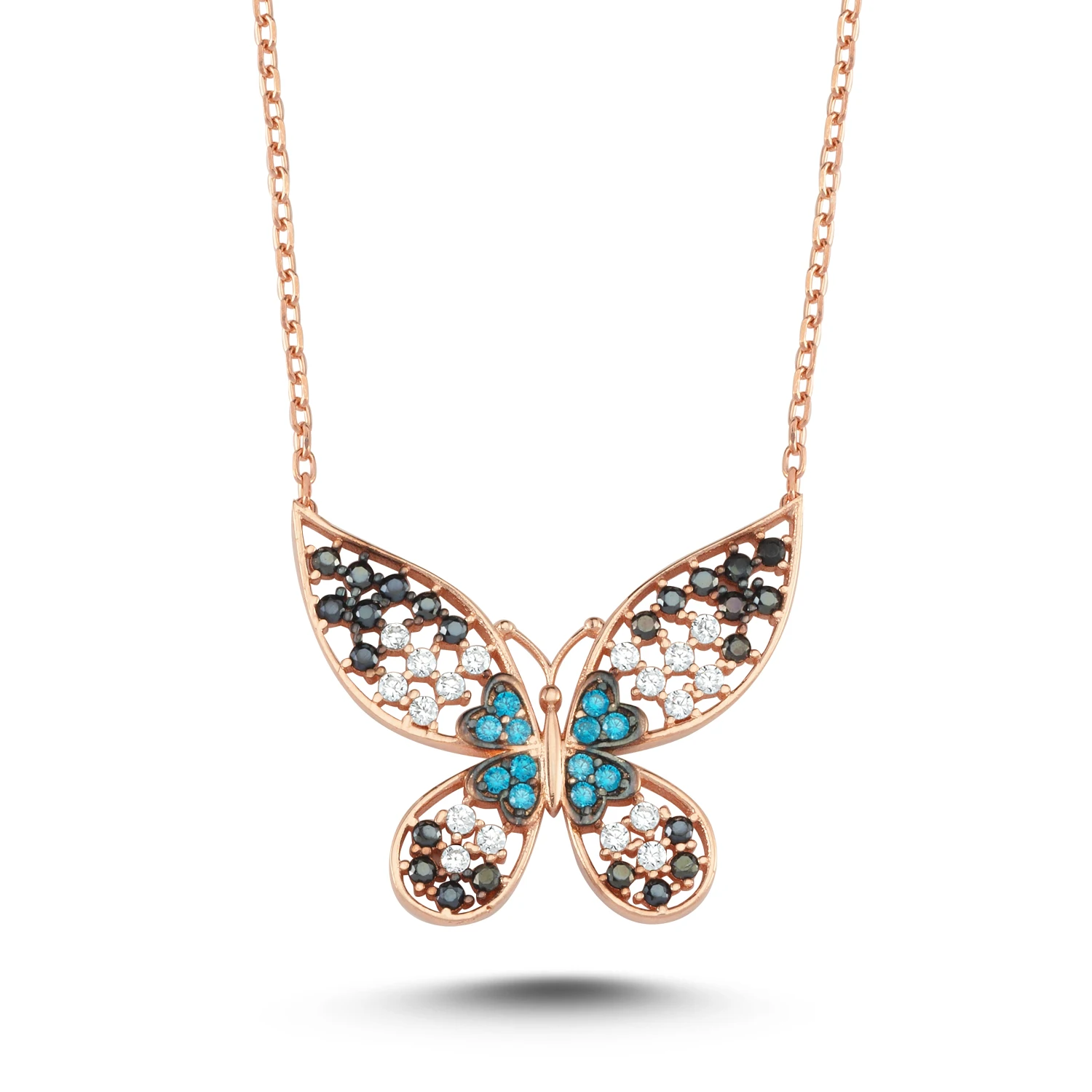 

New 925 Sterling Silver Necklace Necklaces for Women Jewelery Gift Zirkon Stone