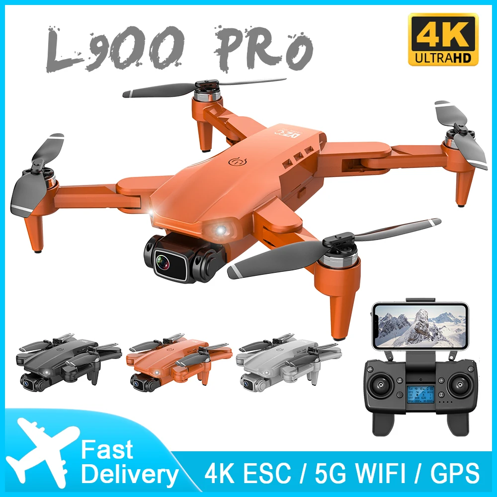Квадрокоптер L900 PRO профессиональный Дрон с двойной HD камерой GPS Wi Fi VS SG108 Pro