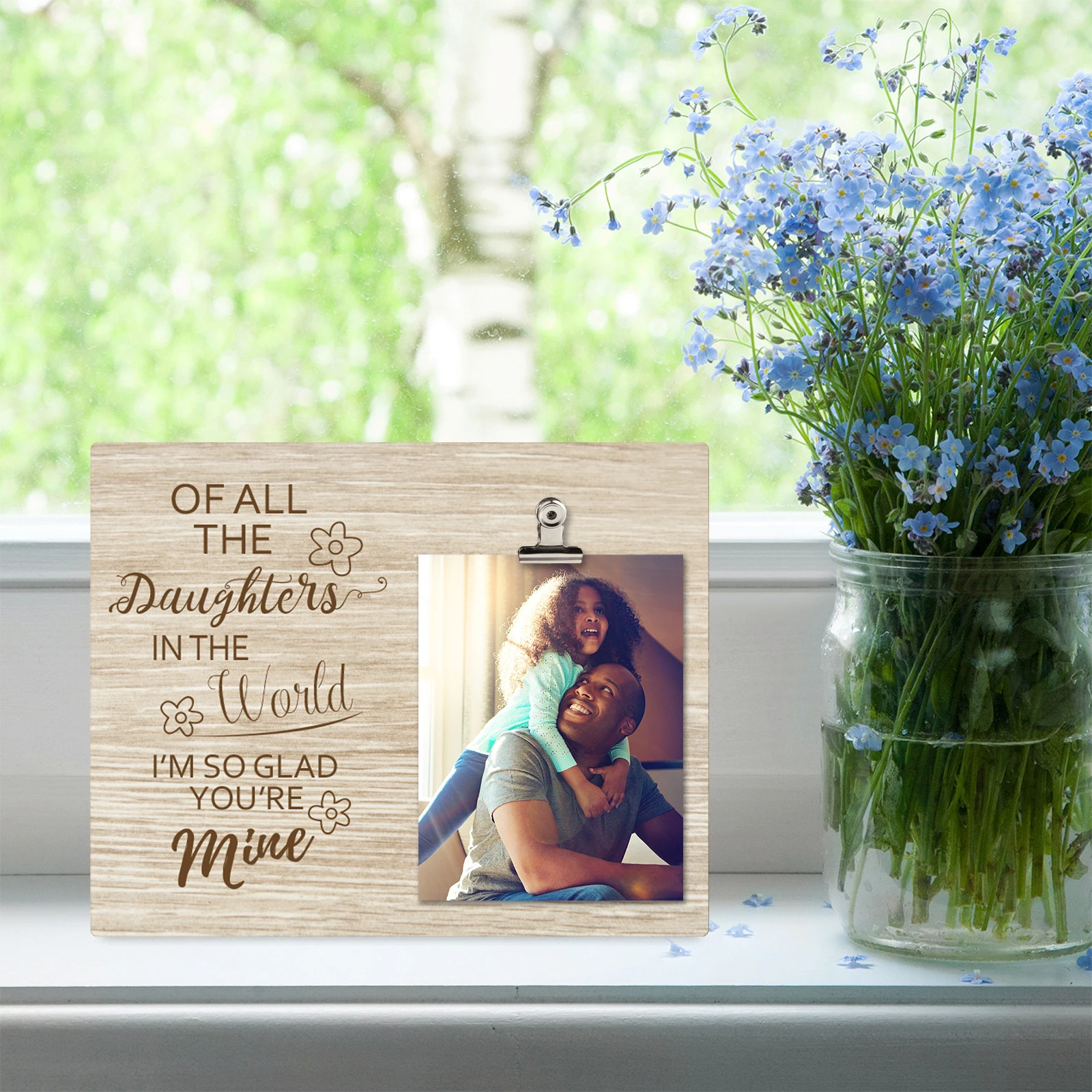 

Home Decor Personalized Wood Photo Frame Decorative Prints Wall Decor Painting Wooden Photo Frame 10*8 Inch Photo Display Stand