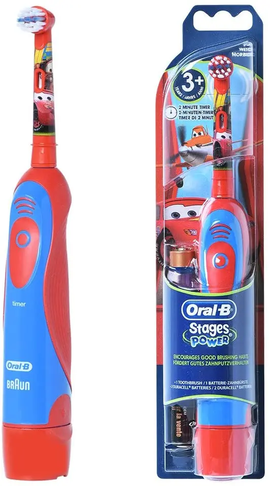 

Braun ORAL-B 4510K Stages Power Electric Toothbrush for Kids [ Disney Cars ]