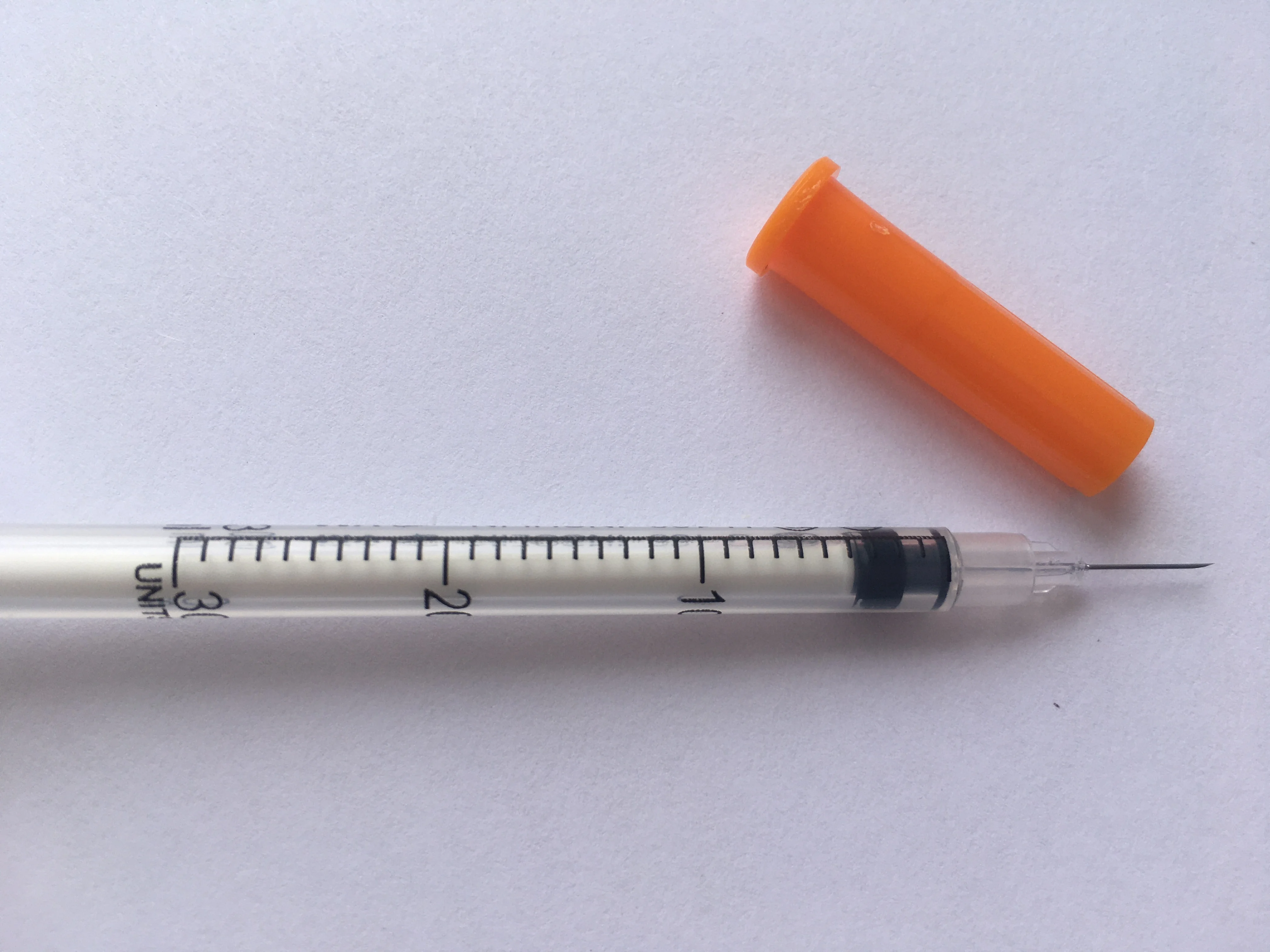 10 шт. шприц одноразовый 0 3 ml инсулиновый U-100 с интегрированной иглой 30G (0 30х08) Vogt