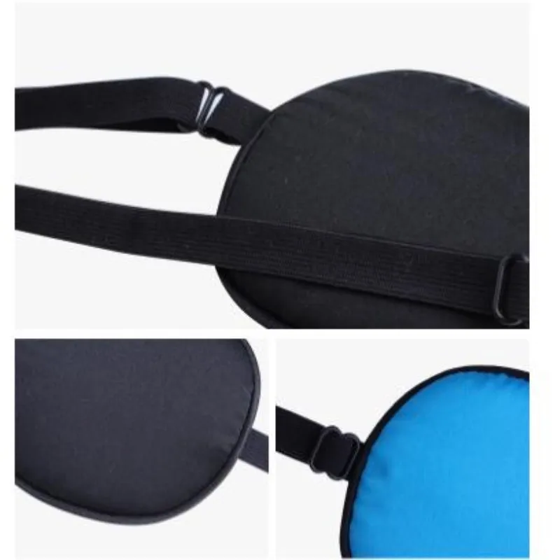 

Adult / Kid Silk Pirate Eye Patch Adjustable One-eye Blindfold for Amblyopia Lazy Eye Correction Strabismus One-eye Mask HQY9066