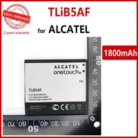 rechargeable 1800mah tlib5af battery for alcatel one touch pop c5 ot 5036 5036d 5037 5037d 5037a 5037x smart phone battery