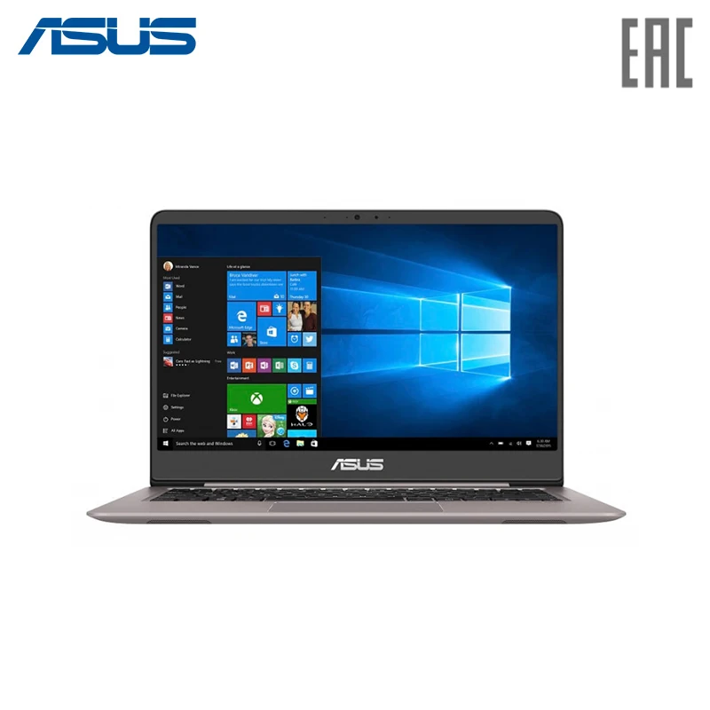 Ноутбук Asus UX410UA-GV601T 14 &quotFHD/i5-8250U/12 GB/256 GB SSD/noDVD/Win10 серый (90NB0DL3-M12850) | Компьютеры и офис