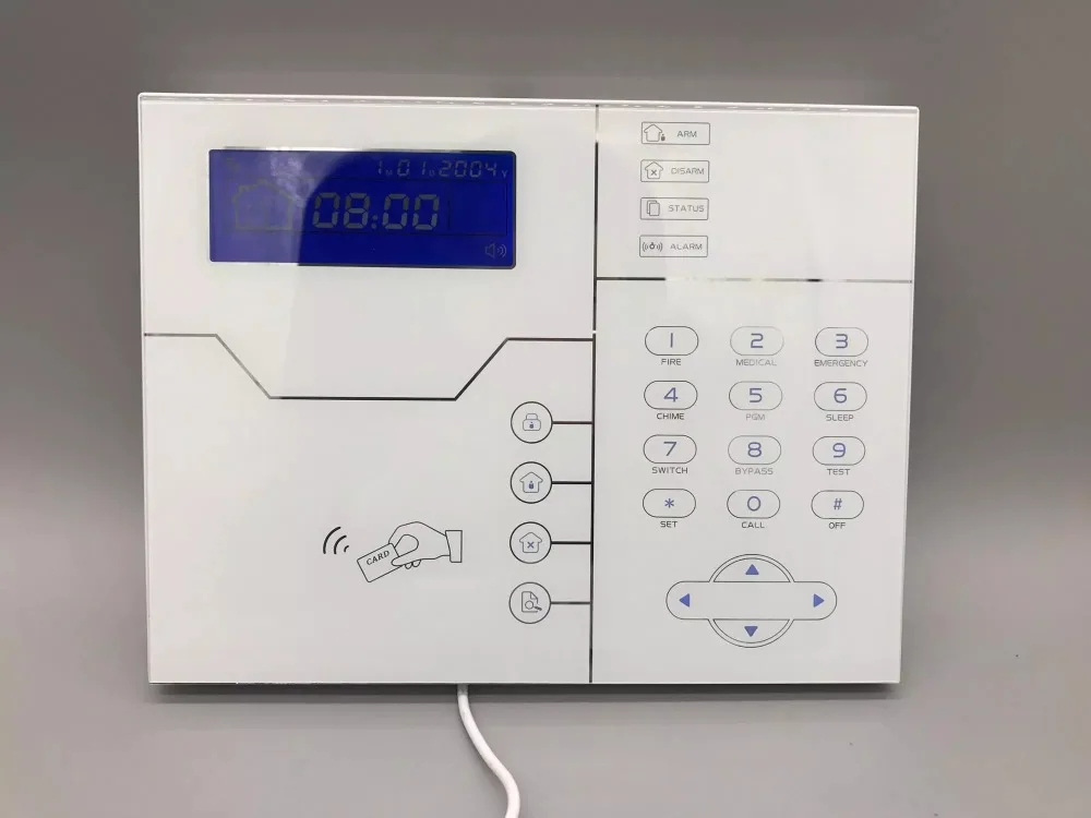 SMS-приложение, оповещение, сигнализация RJ45 Ethernet TCP IP, GSM сигнализация, умная домашняя сигнализация, комбинированная с камерой, видеонаблюдение