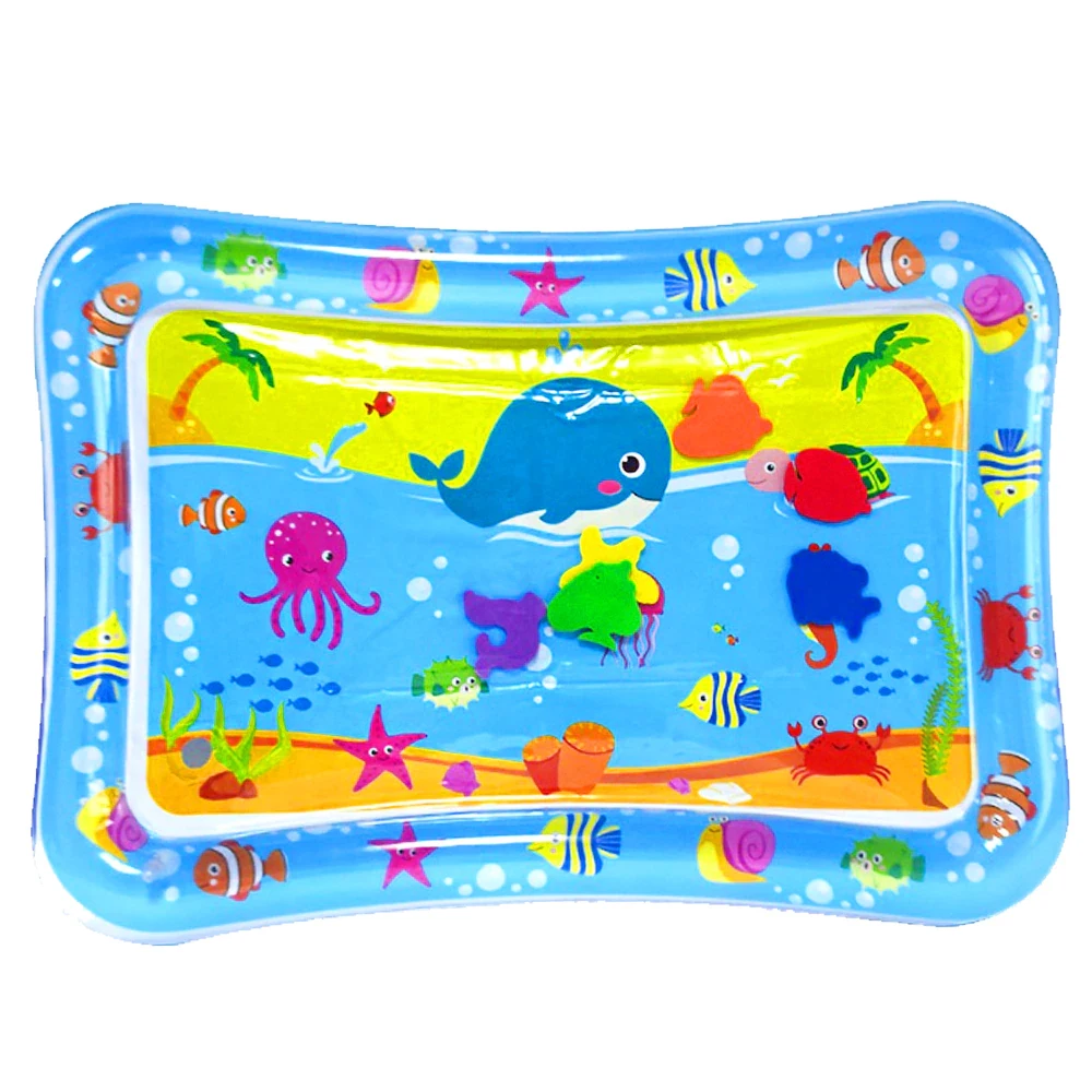 Детский Водный Коврик Подводный мир кит игровой коврик для младенцев раннего