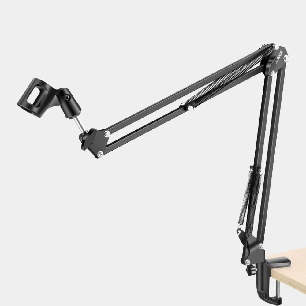 Microphone pantograph nb-35 adjustable desk stand with microphone holder | Электроника