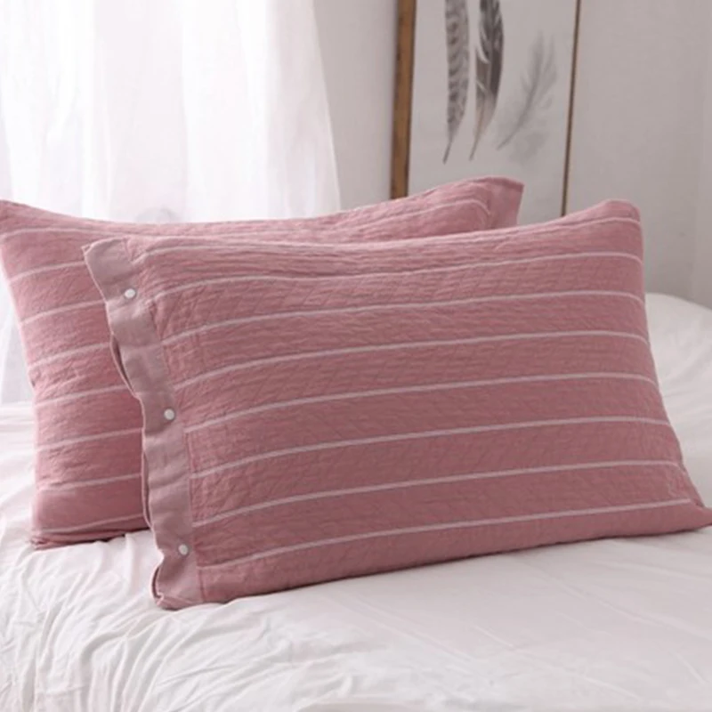 

QKUQG a pair of pillows cotton single large cotton thick breathable pillow