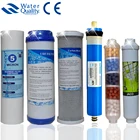 6 ступенчатый фильтр-картридж фильтр для очистки воды 75 Gpd Vontron мембрана + 5-ти ступенчатый фильтр обратного осмоса Sysyem фильтры для воды для дома