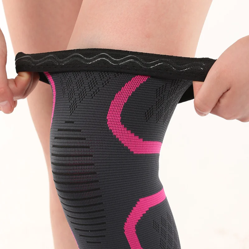 Наколенники мужские 1 пара эластичные компрессионные нейлоновые суппорты на