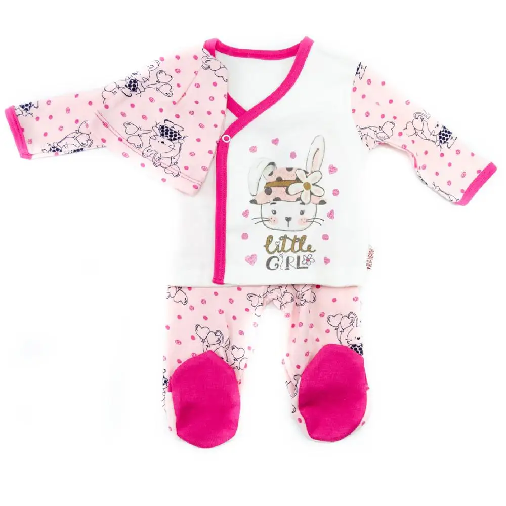 Одежда для новорожденных и маленьких девочек комплект из 3 предметов весенне