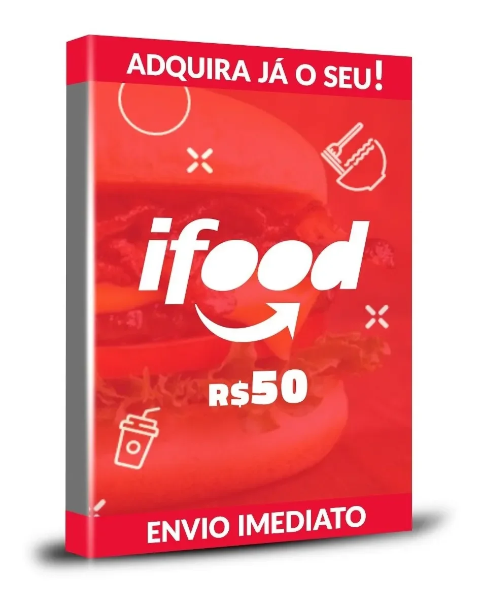 Подарочная карта iFood Gift BR от AliExpress WW