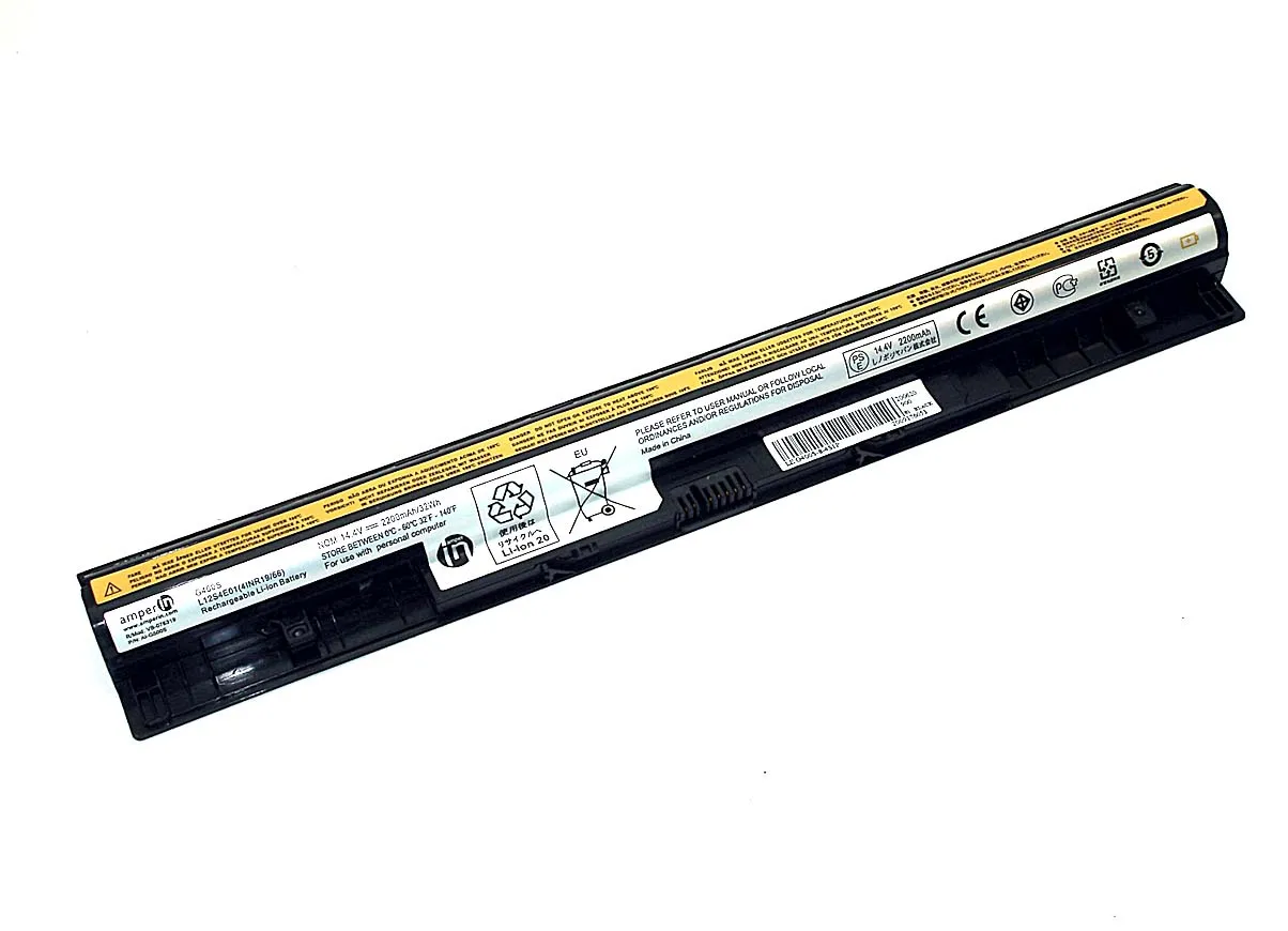 Аккумуляторная батарея Amperin для ноутбука Lenovo G500S G510 (L12S4A02) 14.4V 2200mAh AI-G500S |