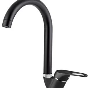 matte black mix kitchen sink with kitchen mixer swan pipe guaranteed faucet home kitchenceramic cartridge hot to cold water and use is available free