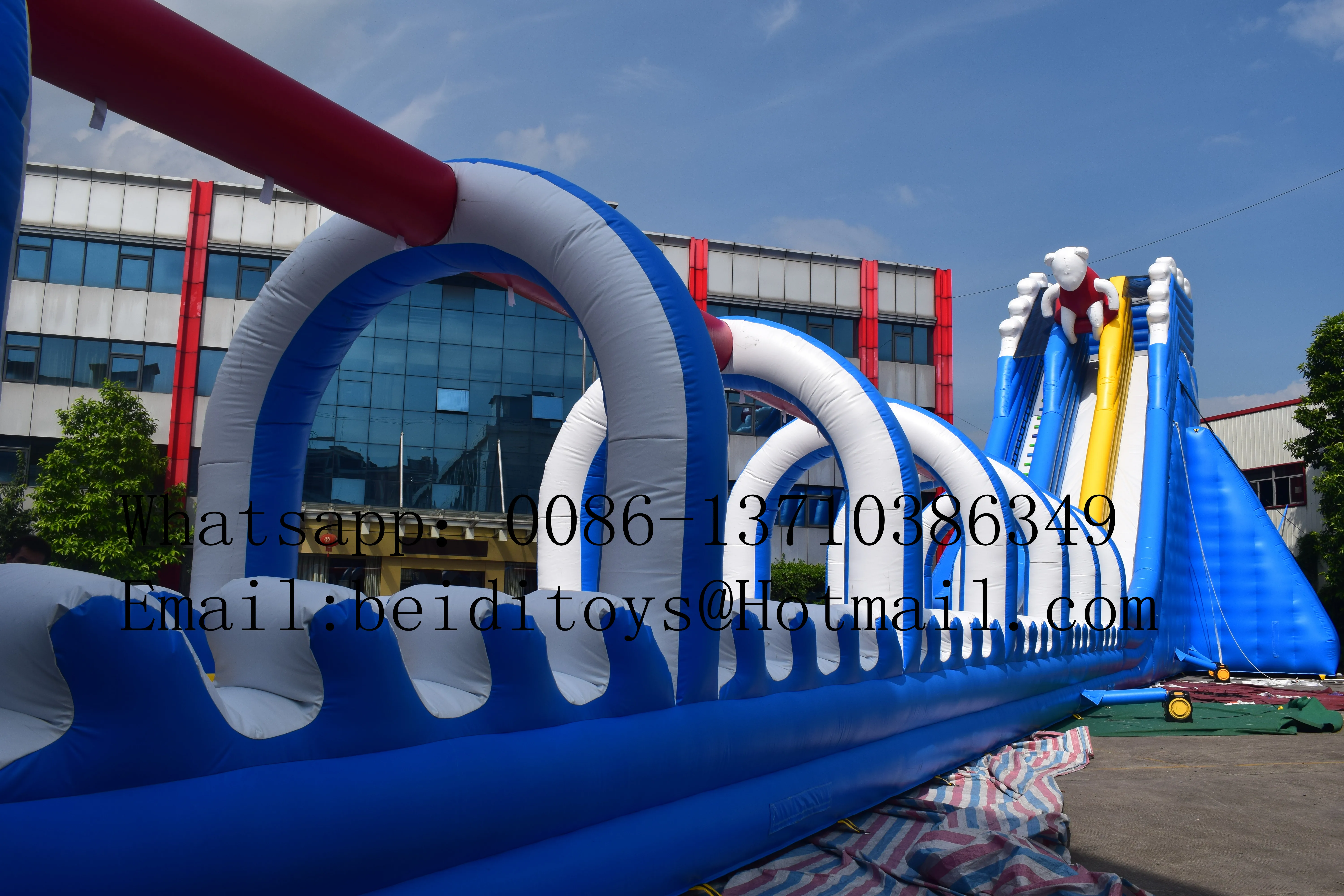 50 л Летняя распродажа большой надувной замок для взрослых и детей горный парк |