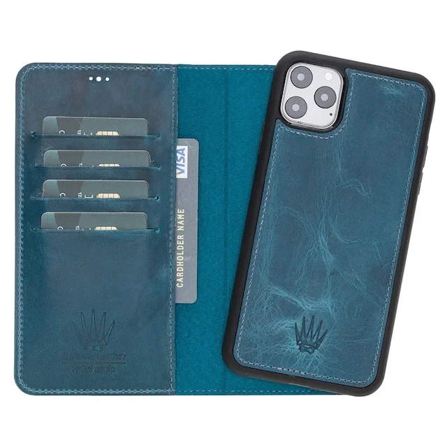 

Волшебный кошелек IPHONE 11 PRO MAX Бирюзовый кошелек + футляр 411461592