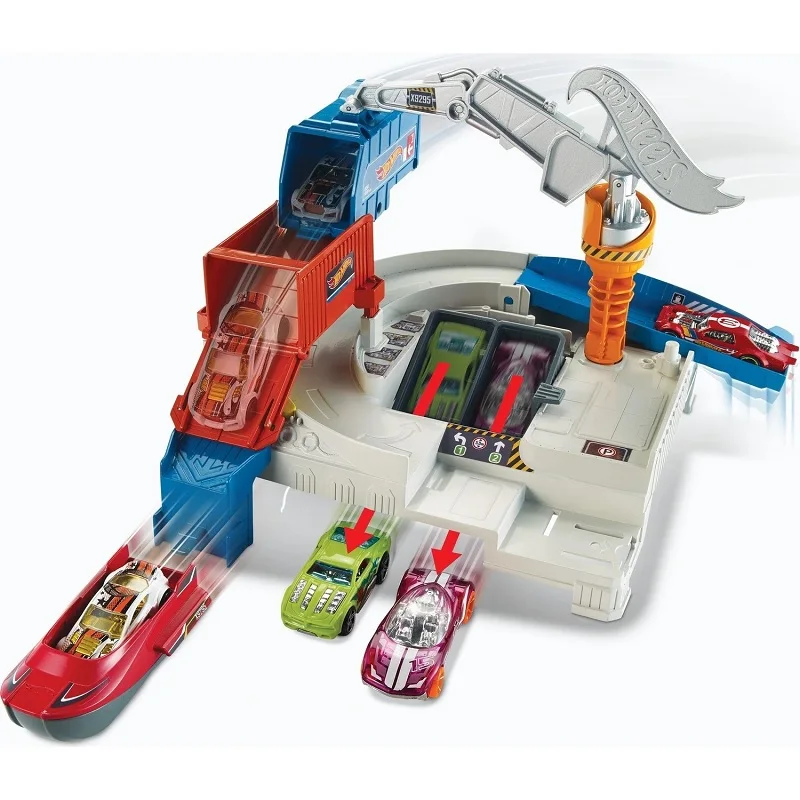 Оригинальный легендарный Игровой Набор HOT WHEELS GGF89 GGF90 GGF91 с тематикой приключений, бег из судового двора и путешествие на Игровой набор Марса