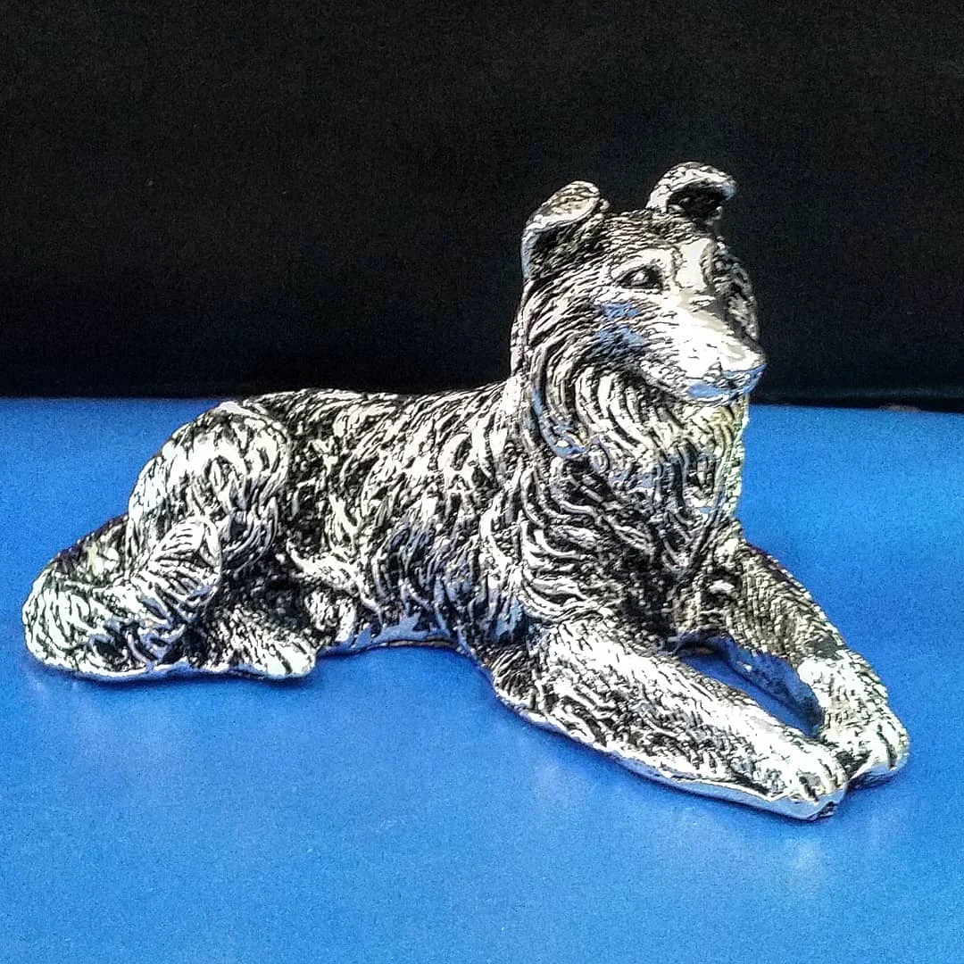 

925 Sterling Silver Plated Dog