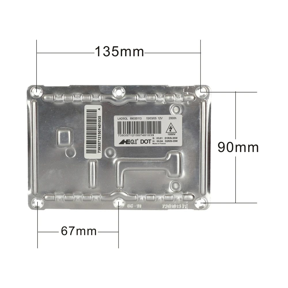 LAD5GL 4 PIN D1S D2S оригинальный ксеноновый балласт для фар ECU Velarc Новый | Автомобили и