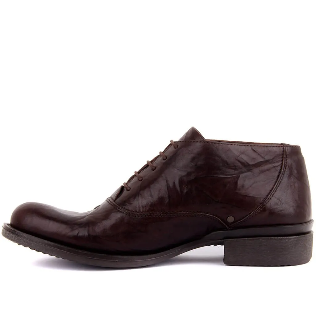 Sail Lakers-коричневые кожаные мужские ботинки | Обувь