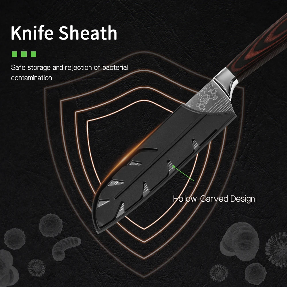 Нож шеф-повара QING 8 &quot кованые высокоуглеродистые немецкие кухонные ножи из