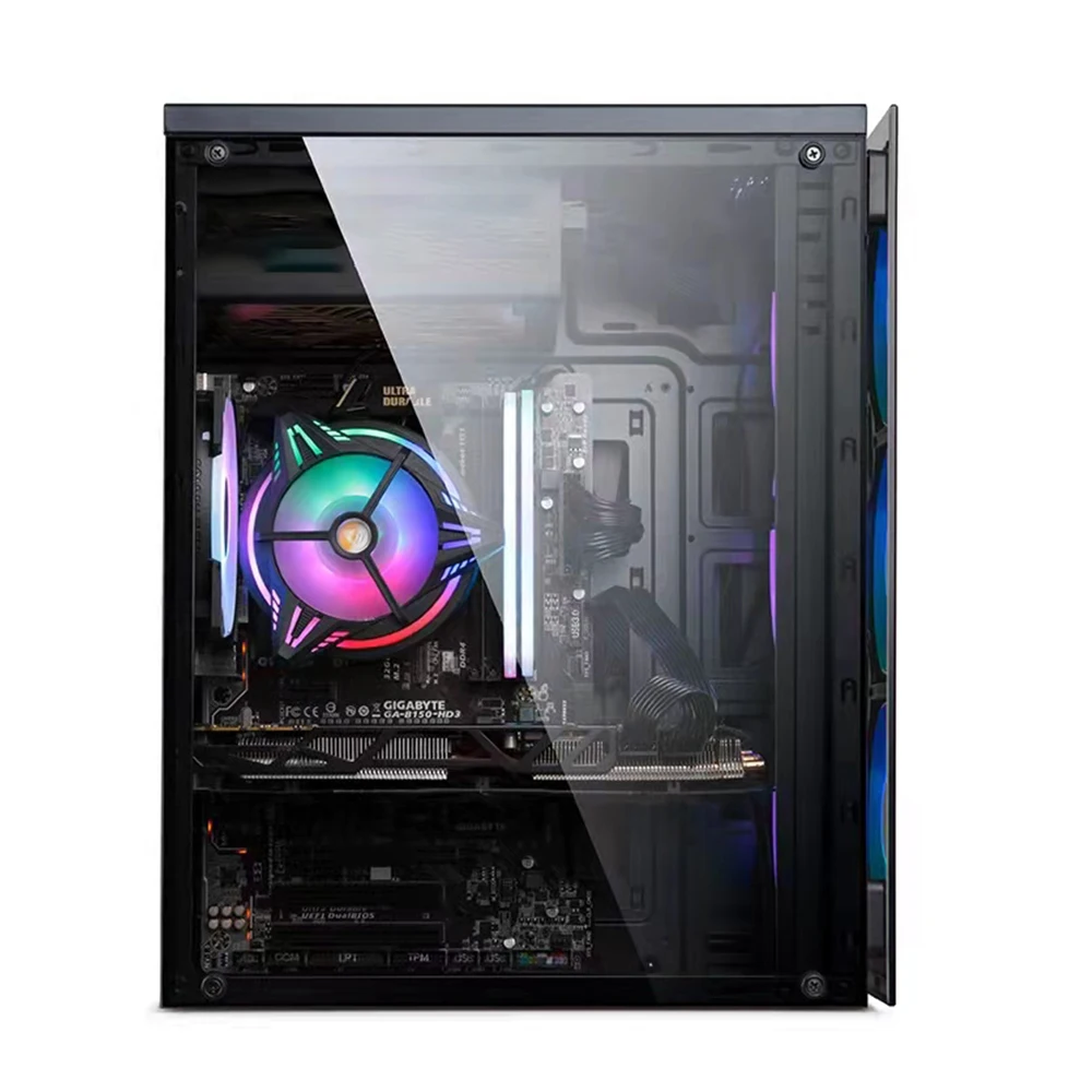 ПК игровой core i7 CPU 8 Гб 16 DDR4 256 ГБ Ssd настольный компьютер системная система Barebone Win 10