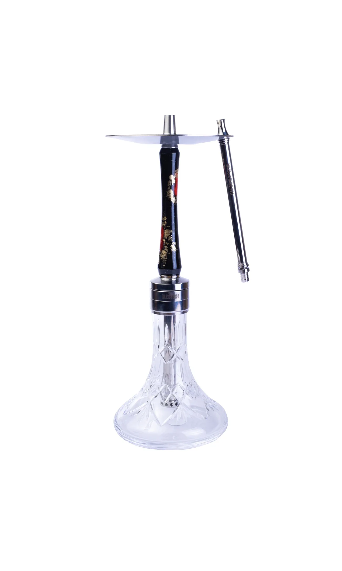 

Mr.Eds E-32 Wood Epo Hookah Set Stainless Steel Shisha Set Catcher Silicone Hose Tobacco Bowl Narguile Tongs Smoking Chicha