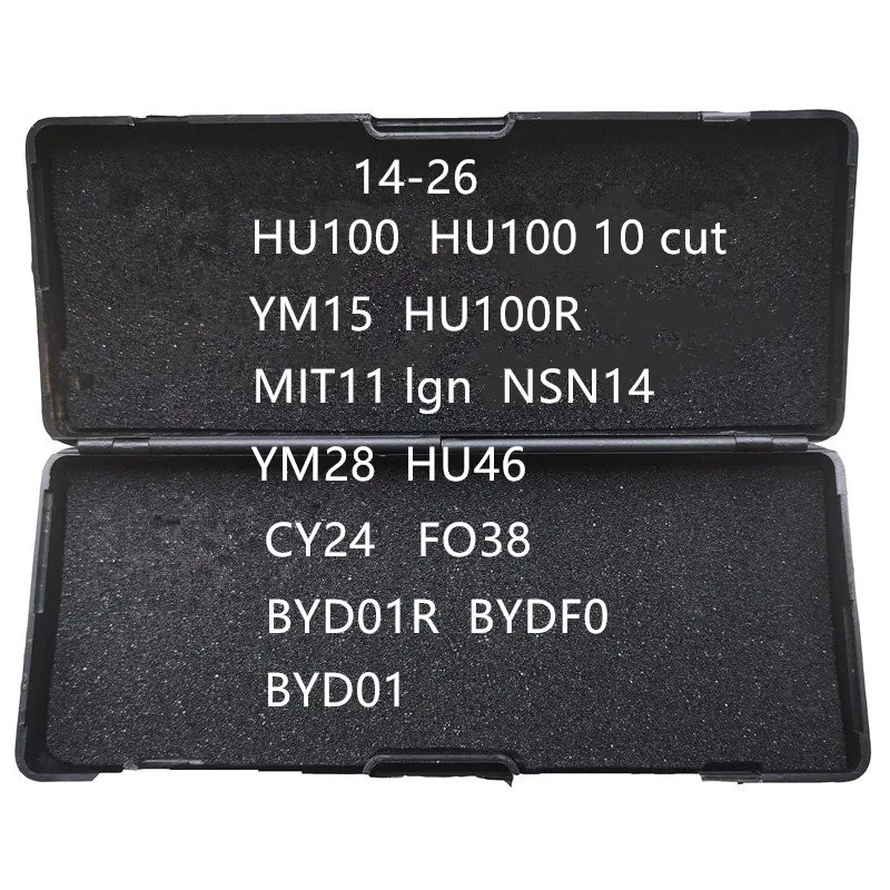 Слесарные инструменты LiShi 2 в 1 14-26 дюймов HU100 10cut YM15 HU100R MIT11 lgn NSN14 YM28 HU46 CY24 FO38 BYD01 BYD01R