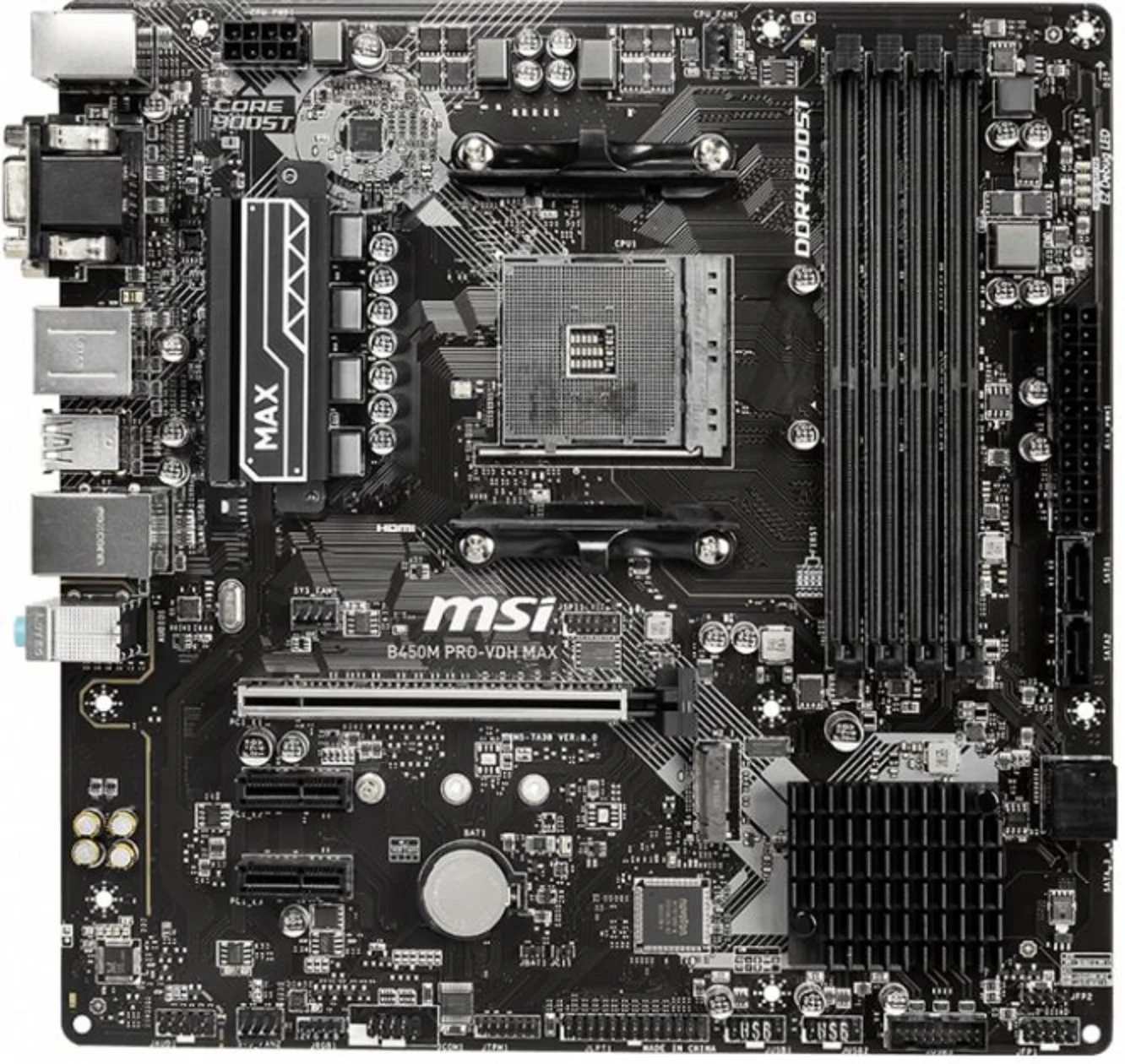PRO-VDH ская PCI-Ex16 MSI B450M MAX (sAM4 AMD B450 ) | Компьютеры и офис