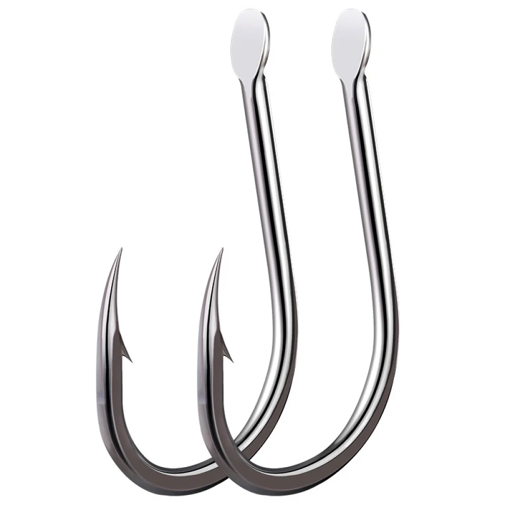 

Iseama Fishhook 100Pcs Fishing Hooks High Steel Carbon Carp Fishing Hook With Barbed Hooks Tackle Goods For Fishing
