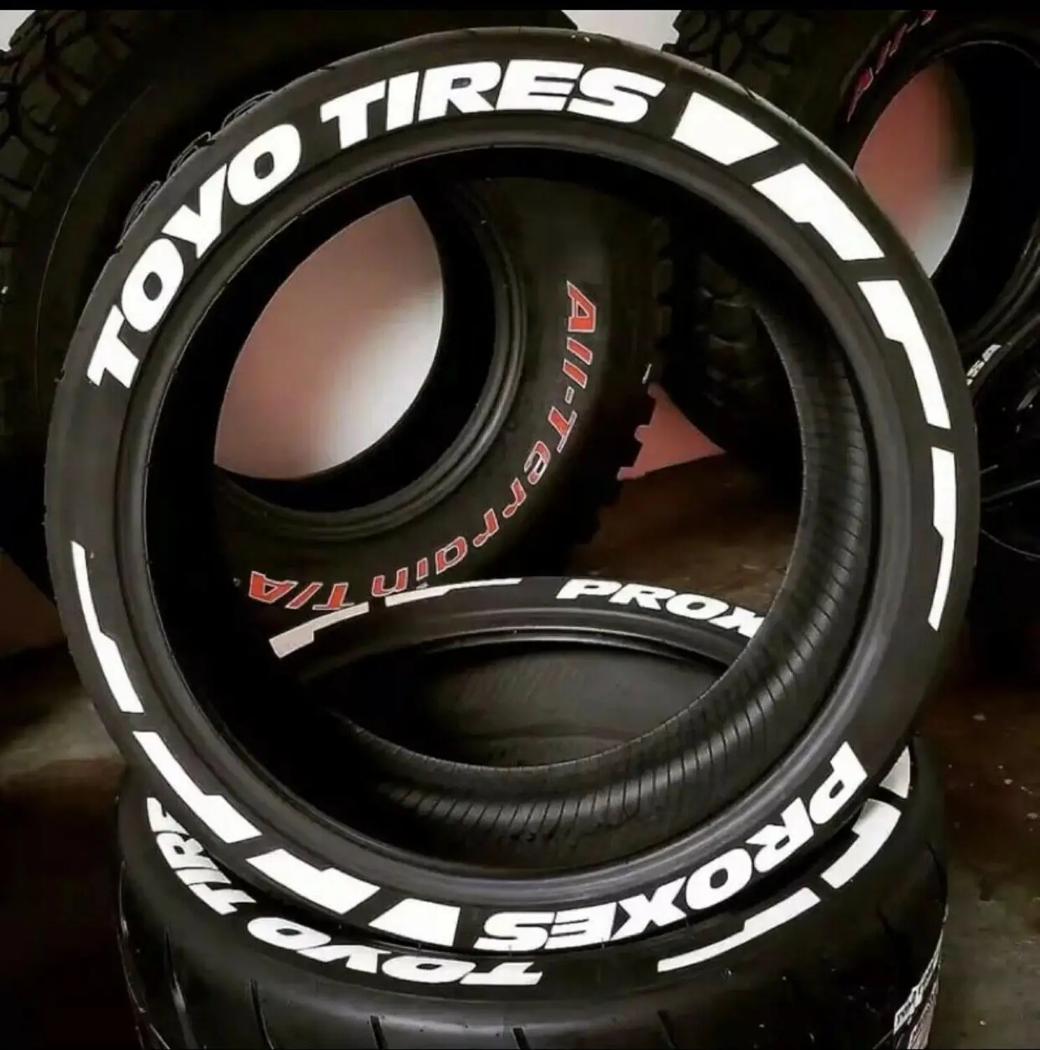 Toyo шины Proxes наклейки на колеса этикетка наклейка с надписью 3D подходит от 14 &quotдо