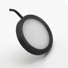 3 Вт точечные мини светодиодные 12 В 24 В ультратонкие потолочные светильники 14 мм RGBW RGB диммируемая круглая точечная лампа кухонная витрина