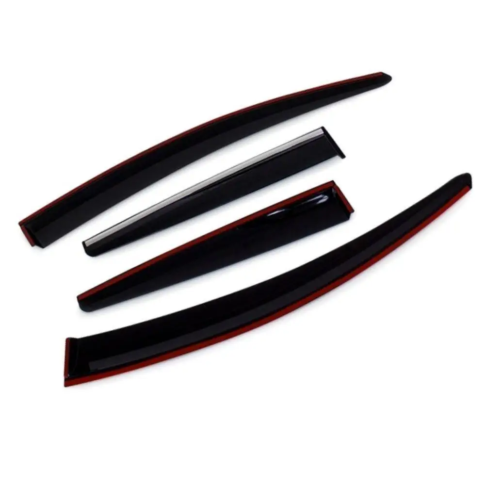 Для Opel Mokka ветровым щитком хром Дождь Окно козырек 2012 2013 2014 2015 2016 2017 2018 2019 2020 и 4 шт.