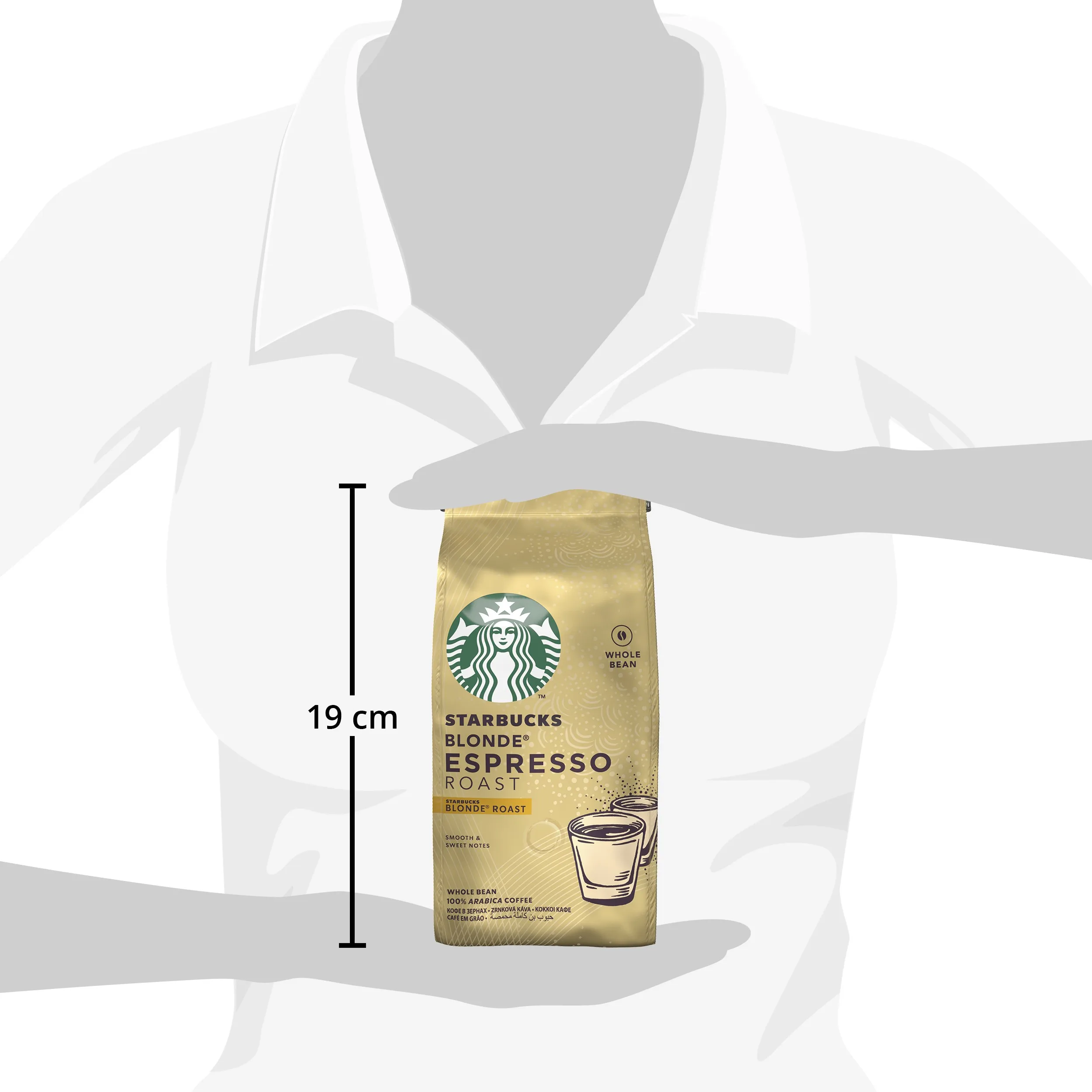 STARBUCKS Blonde Esrpesso Roast кофе в зернах 200 г|Кофе зернах| |