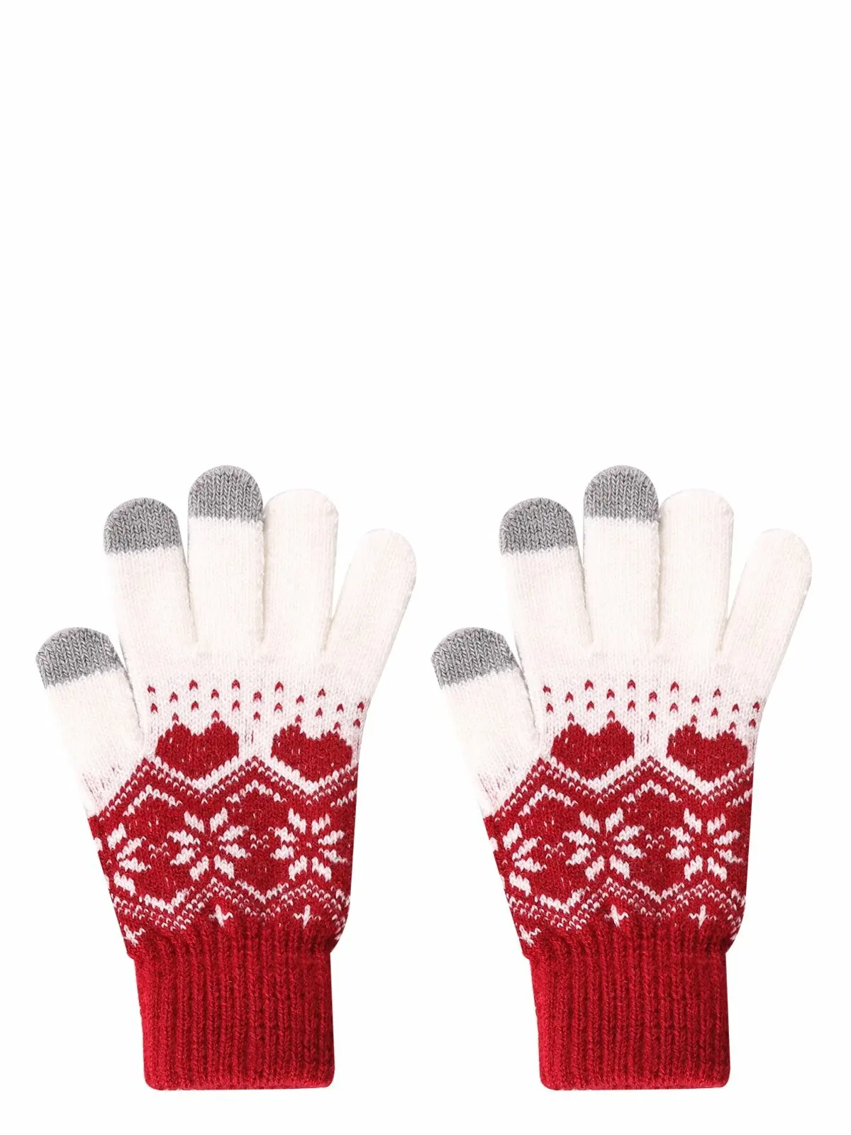 

Colins Woman Modern Fit Red Gloves ,CL1036923