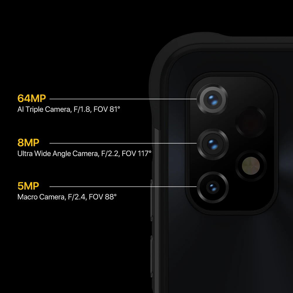 Смартфон UMIDIGI BISON GT2 / PRO на Android прочный Helio G95 экран 6 5 дюйма FHD + NFC камера 64 мп