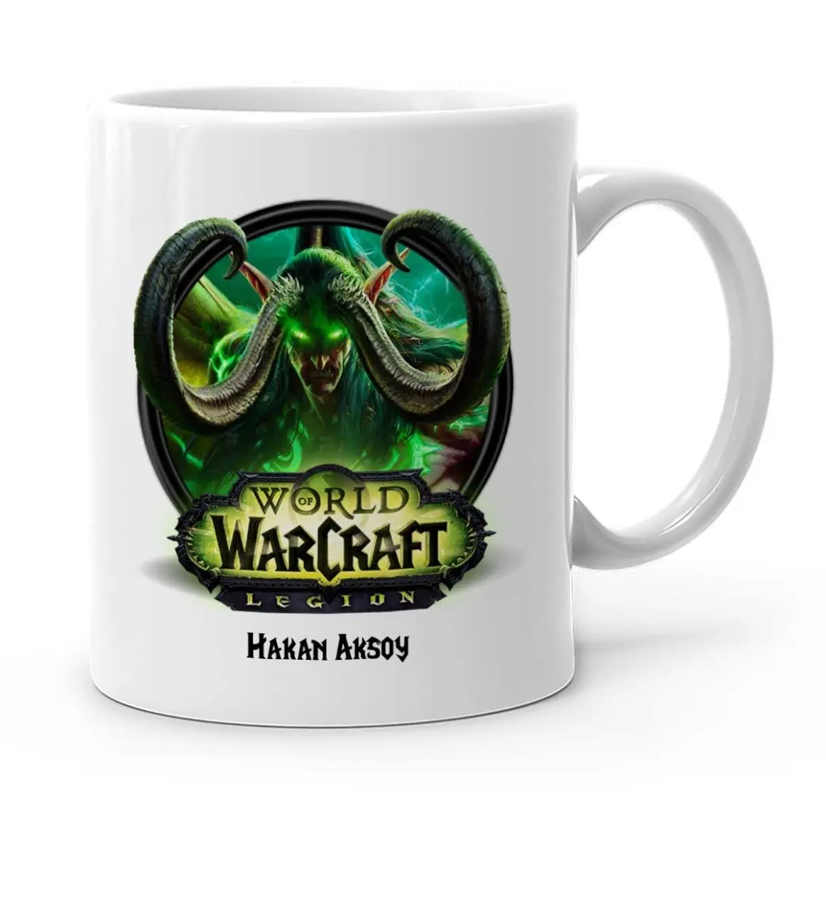 Персонализированная Кружка World of Warcraft Legion White Cup 1 Güveniilr качественный экономичный
