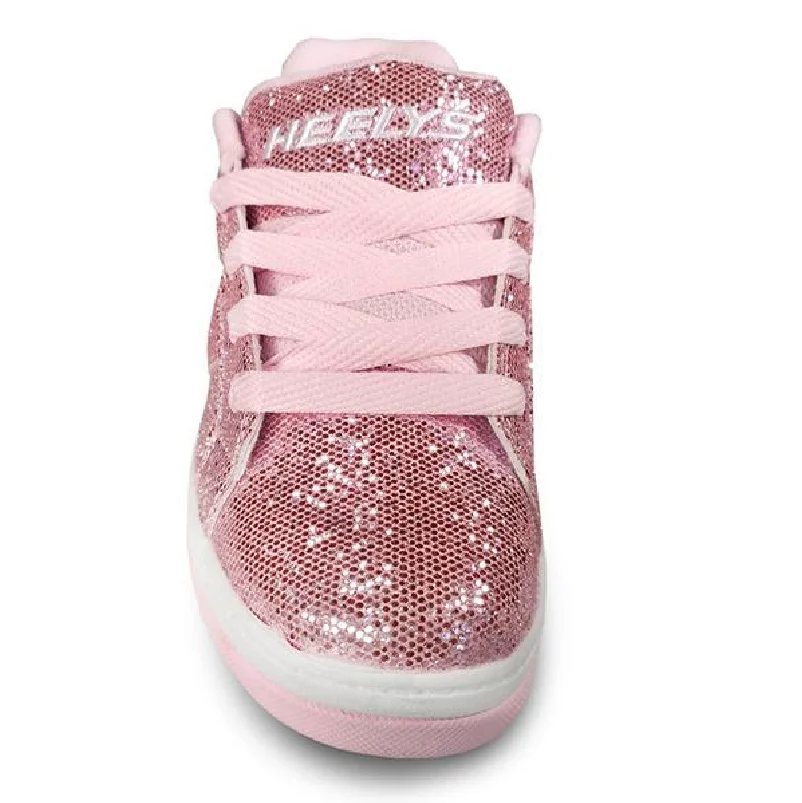 Роликовые кроссовки Heelys SPLIT LIGHT арт. 770970 розовые с лазерным покрытием | Спорт и